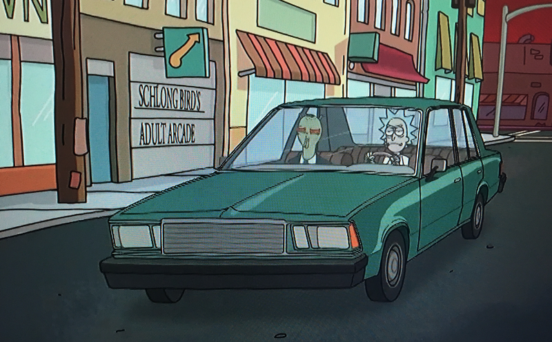 Illustration for article titled The Cars Of Rick And Morty, Scrutinized